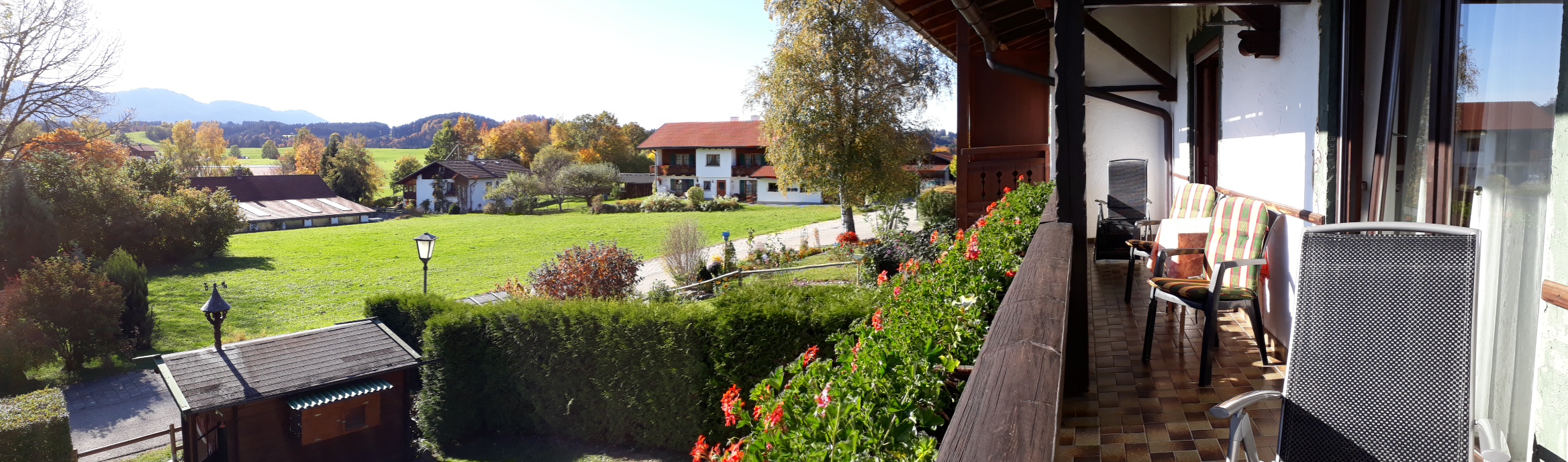 Balkon Ferienwohnung Susanne