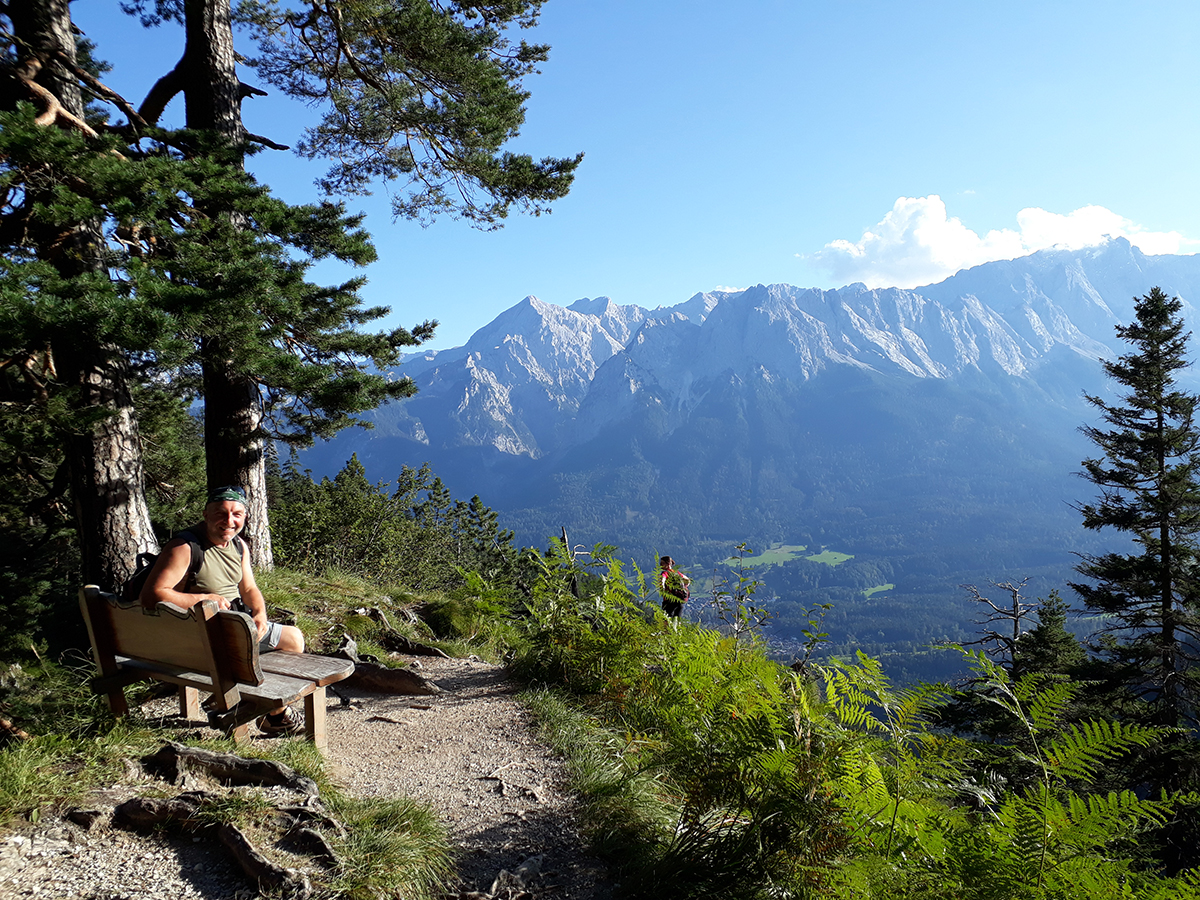 Wanderweg in den Bergen