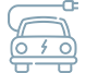 E-Auto Ladestation Icon